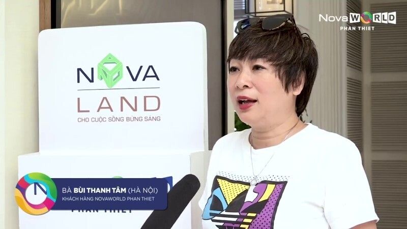 Khách hàng đầu tư Hà Nội khẳng định tiềm năng chắc chắn của NovaWorld Phan Thiết
